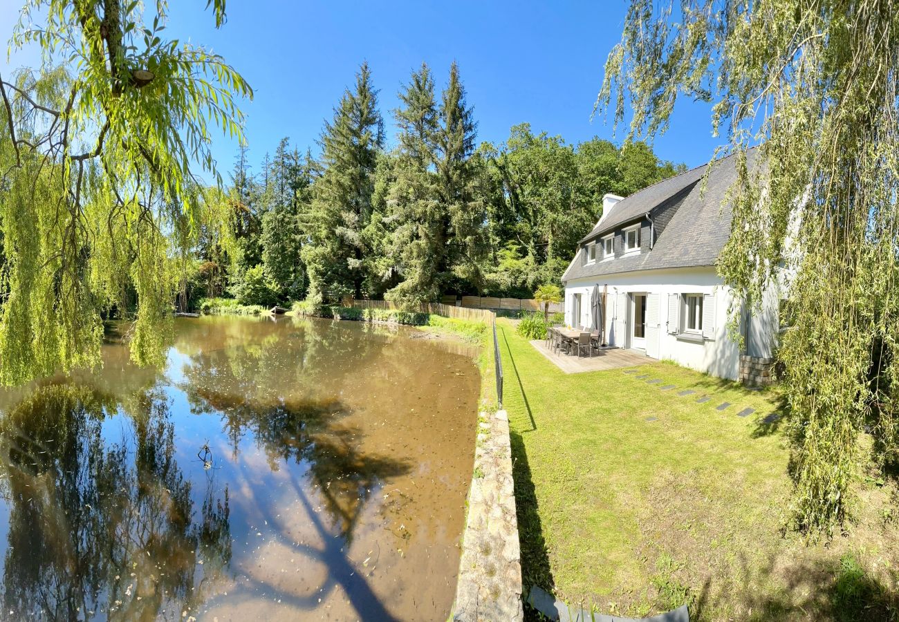 Maison à Guilers - *Ker Lenn* au bord d'un étang, jolie propriété