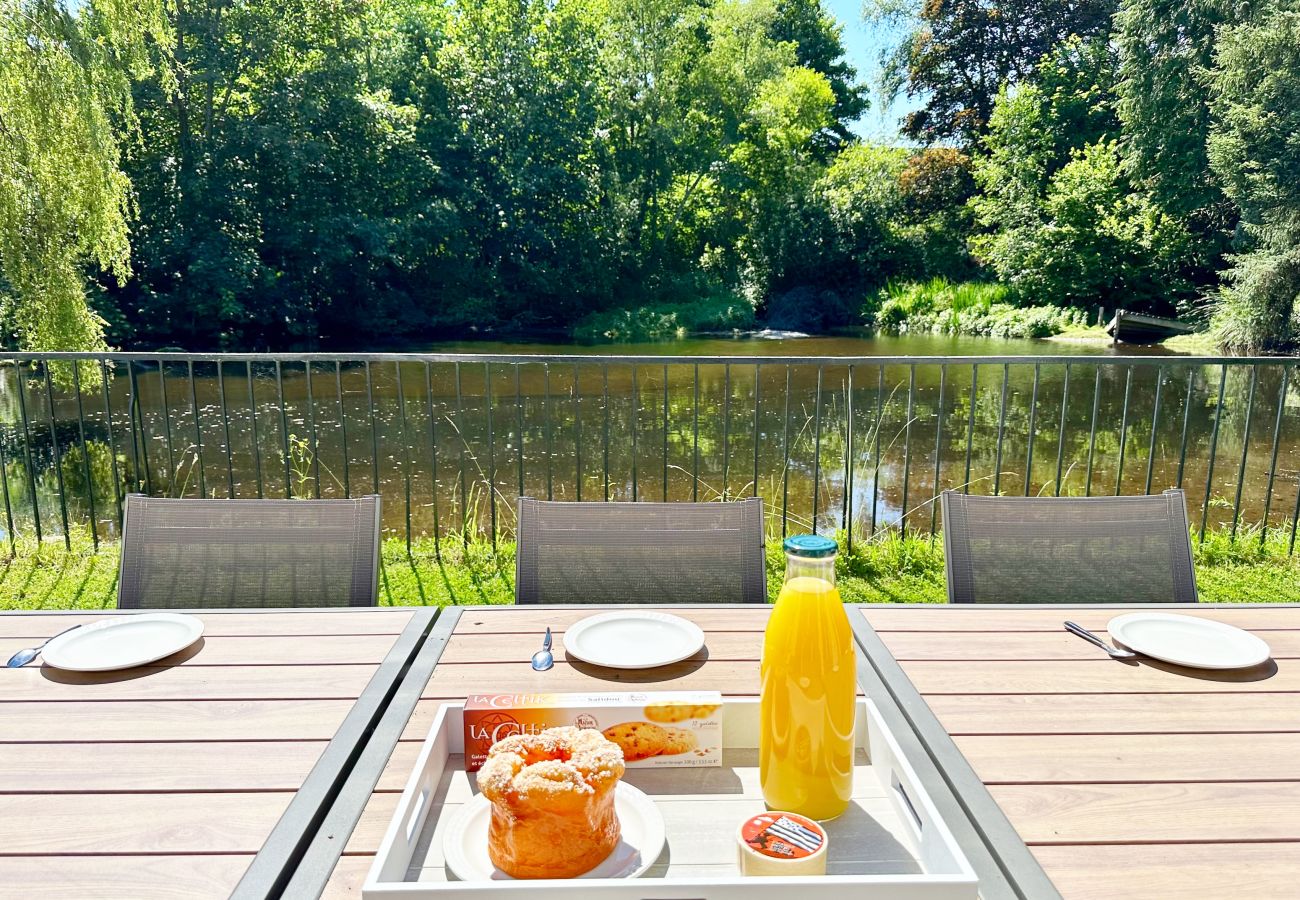 Maison à Guilers - *Ker Lenn* au bord d'un étang, jolie propriété