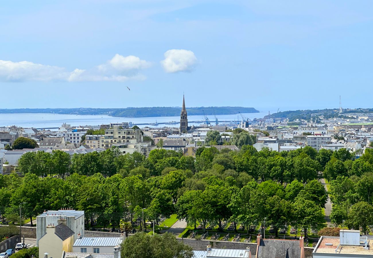 Appartement à Brest - *Le Panoramique* vue sur la rade pour ce beau T3