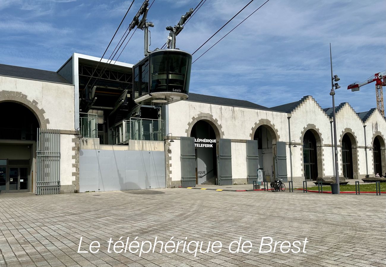 Appartement à Brest - *Le Panoramique* vue sur la rade pour ce beau T3