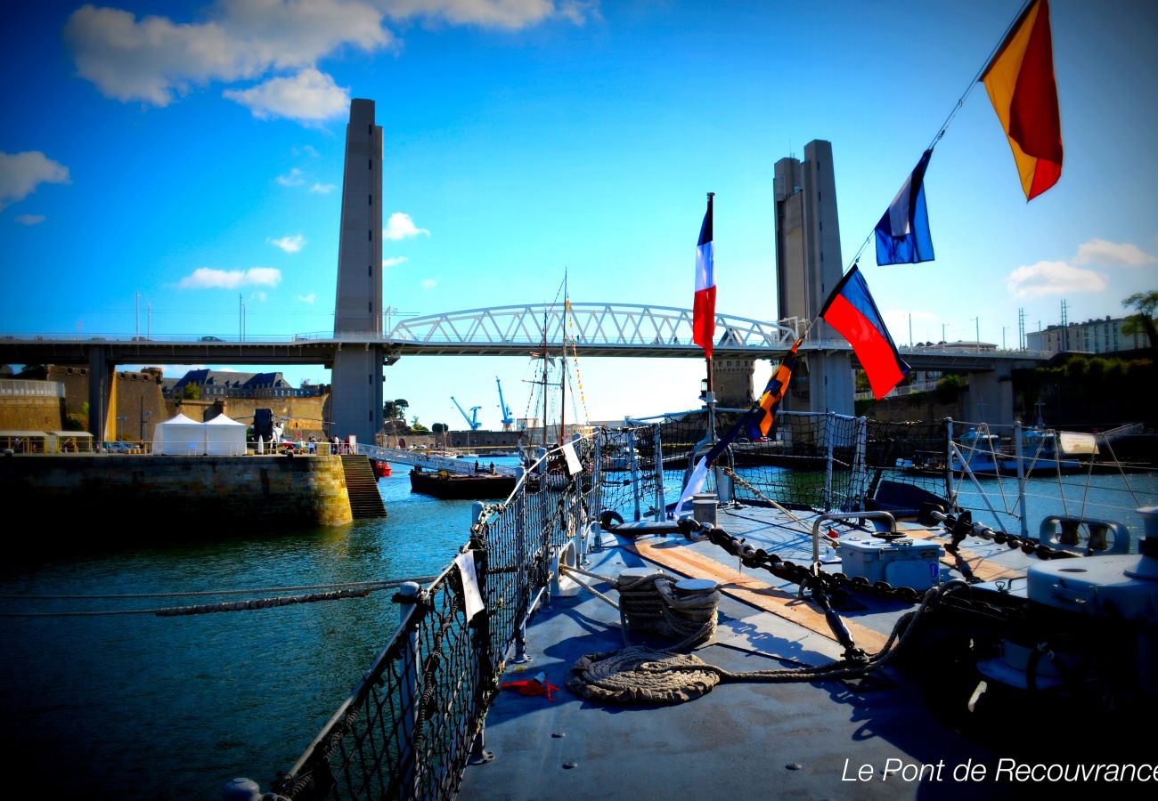 Appartement à Brest - *Le Panoramique* vue sur la rade pour ce beau T3