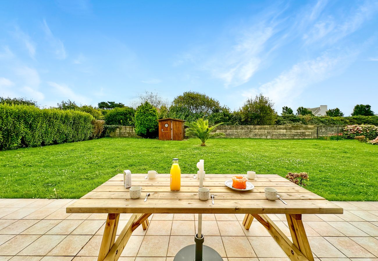 Maison à Plozévet - *Lagadenn* jolie maison T4, terrasse, jardin clos